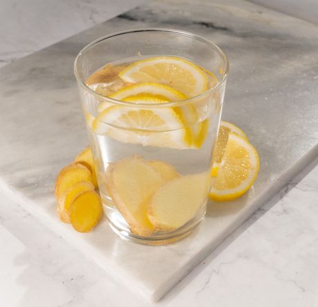Fresh Ginger Lemon Tea