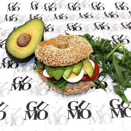 AvoTunaEgg Bagel